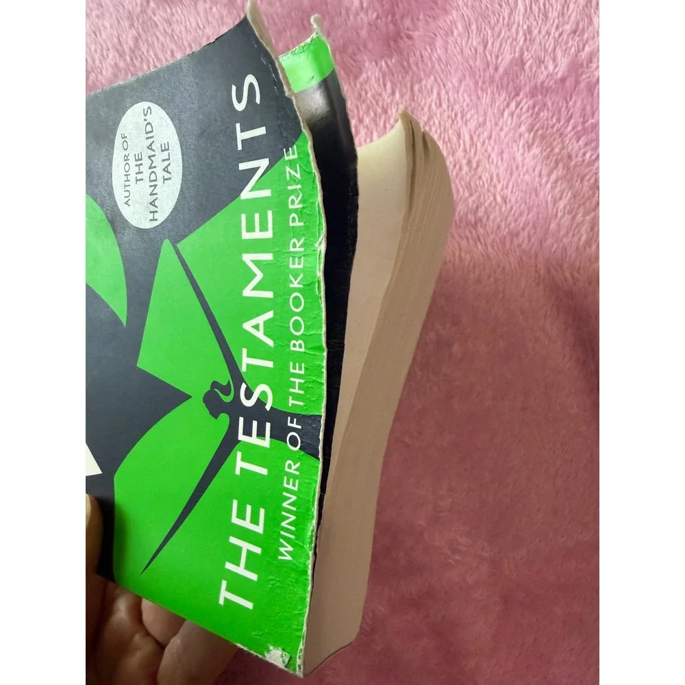 The Testaments Margaret Atwood Paperback Booker Prize Winner Dystopian Fiction